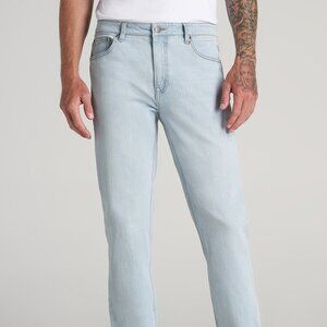 American Tall J1 STRAIGHT LEG Jeans for Tall Men in California Blue Size 38/40